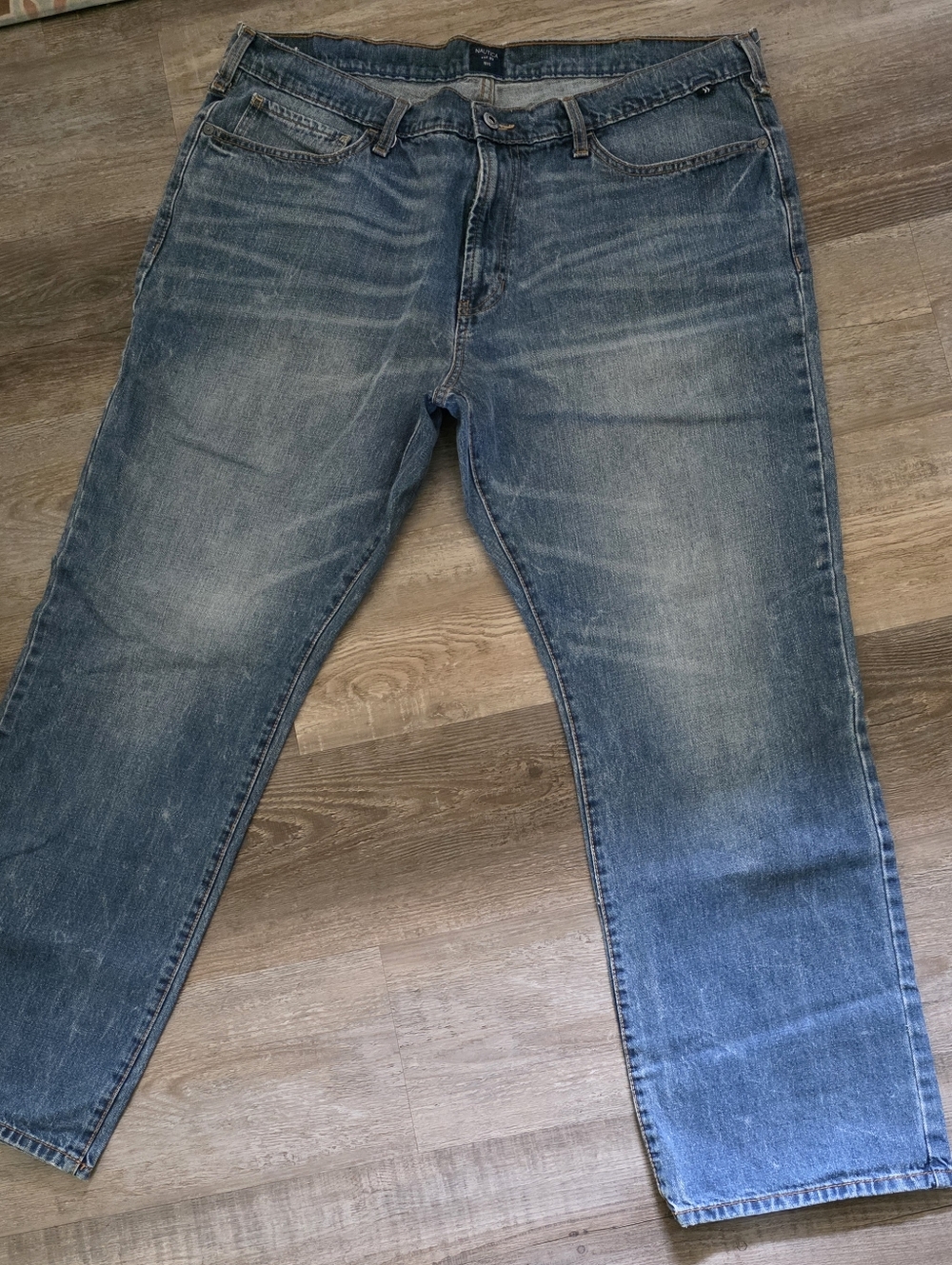 Men's Nautica Classic Blue Washed Jeans 38/30